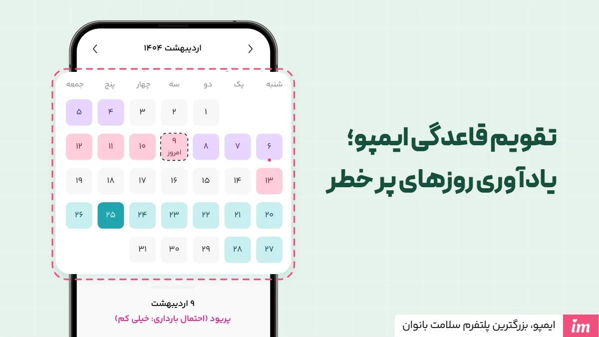 اپلیکیشن ایمپو؛ سادهترین روش جلوگیری از بارداری خانگی